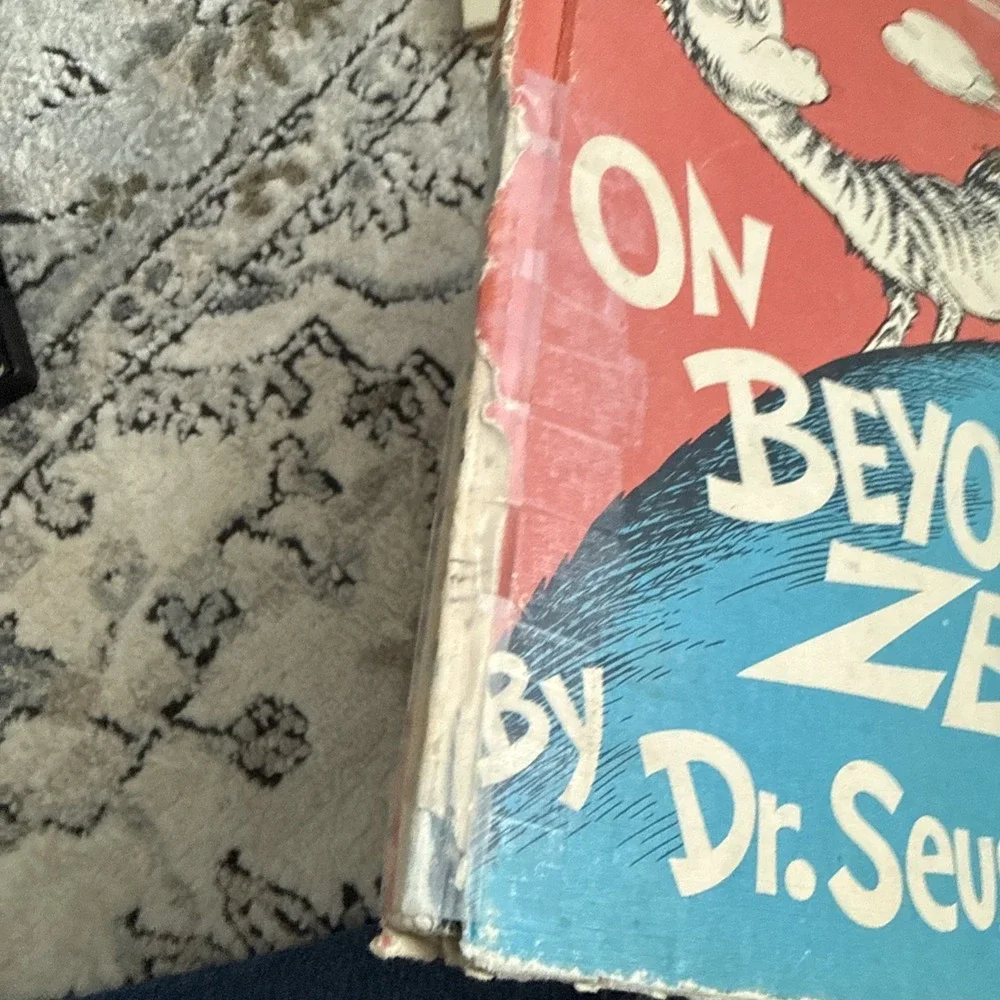 1960s Children's Vintage Beginner Books Lot of 5 Hardcover Pooh Dr Seuss As Is